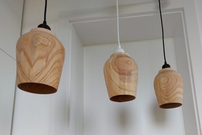 Holz Lampe gedrechselt #8 (21)