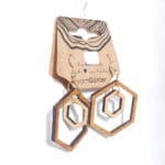 Holzohrringe - Verbunden #2- überraschend – Bild 6