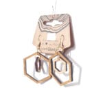 Holzohrringe - Verbunden #2- überraschend – Bild 7