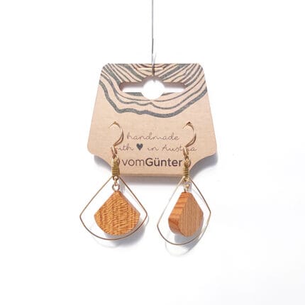 Holzohrringe