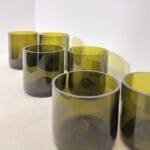 Trinkgläser aus recycelten Weinflaschen No. 1 (2)