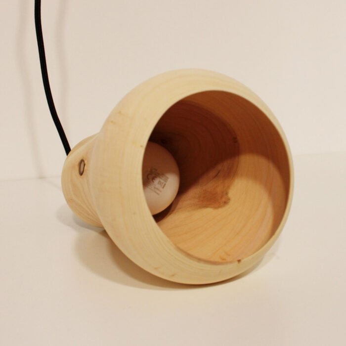 handgemachte Holz Pendelleuchte No.4_2